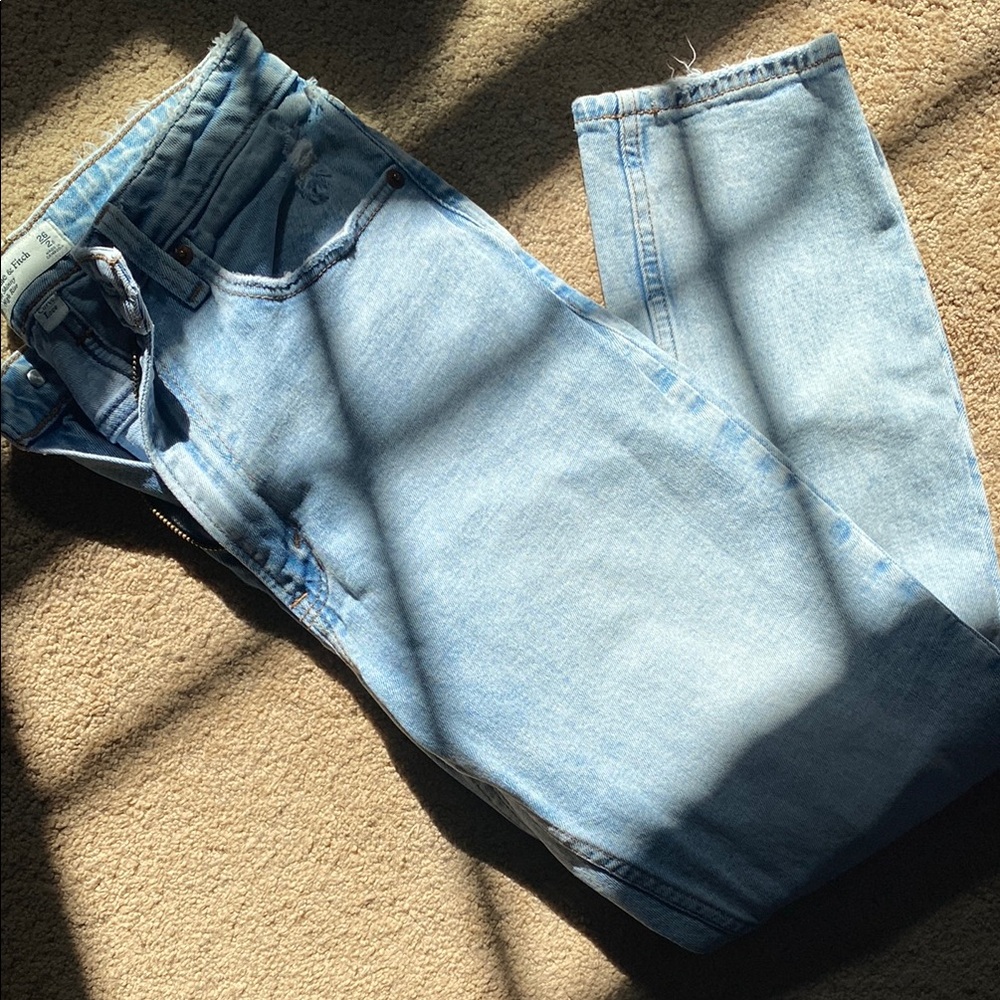 Light Blue AF Curve Love Denim Jeans